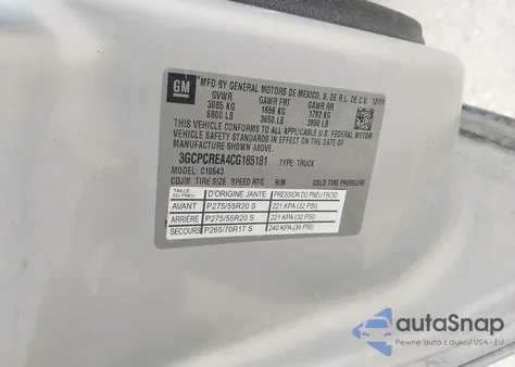 2012 Chevrolet Silverado 1500 Ls from USA, damaged, VIN 3GCPCREA4CG185181